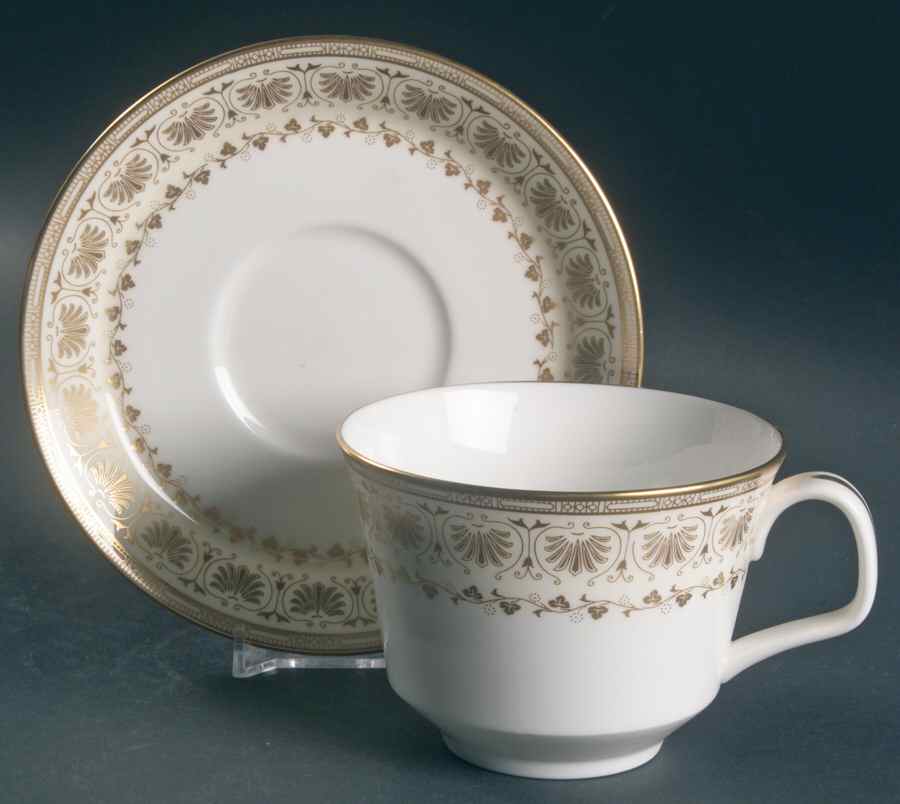 Jubilee Oversized Cup & Saucer Set by Minton-1