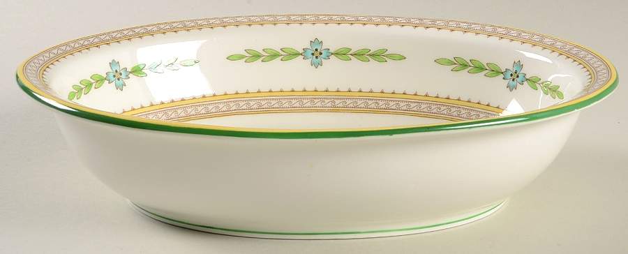 Kent 9" Oval Vegetable Bowl by Minton-1