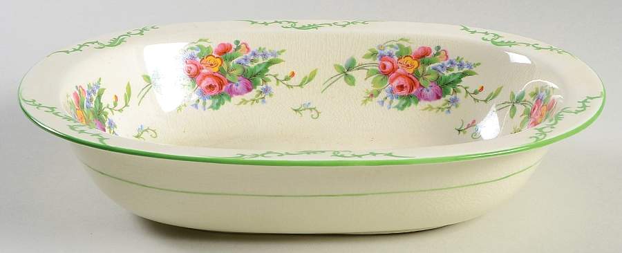Kenilworth 9" Oval Vegetable Bowl by Minton-1