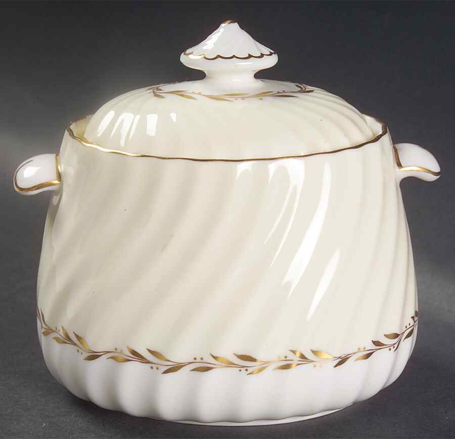 Lady Devonish Sugar Bowl & Lid by Minton-1