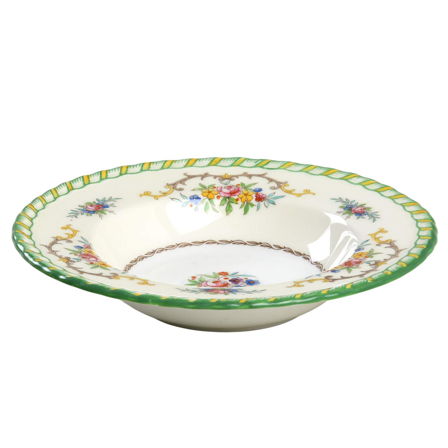 Lady Hamilton Rim Fruit/Dessert (Sauce) Bowl by Minton-1