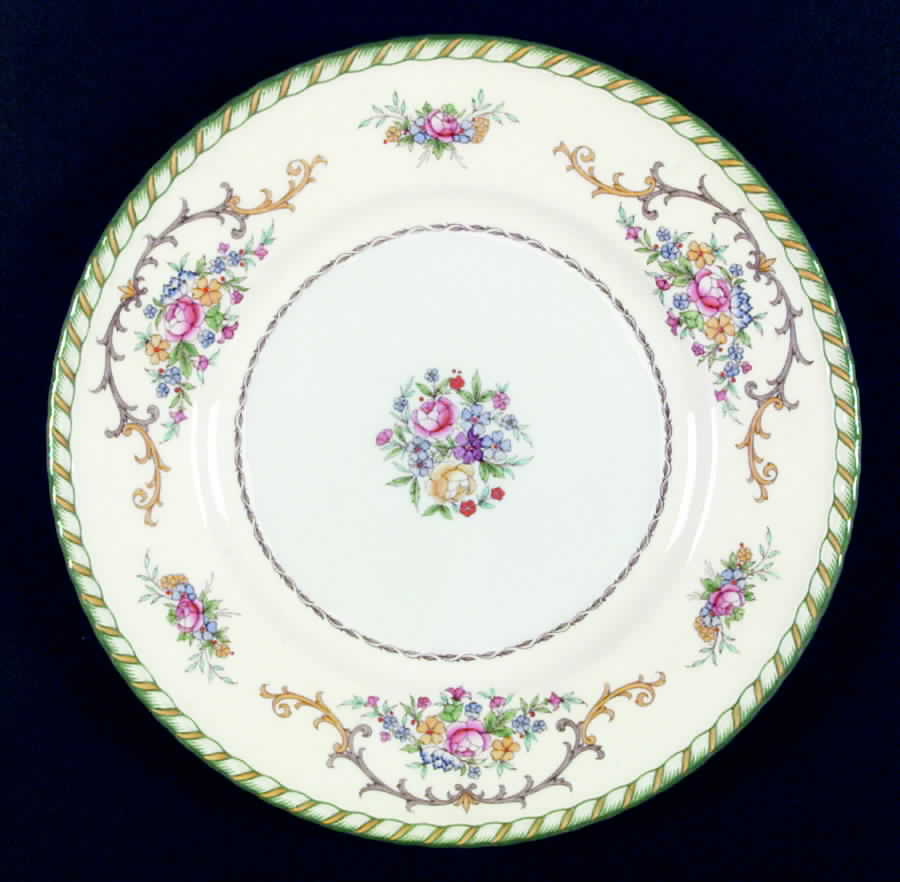 Lady Hamilton Dinner Plate by Minton-1