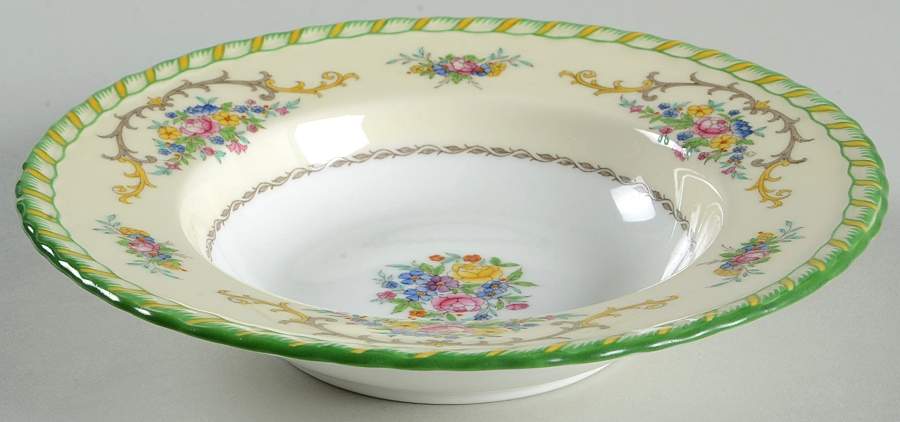 Lady Hamilton Rim Soup Bowl by Minton-1