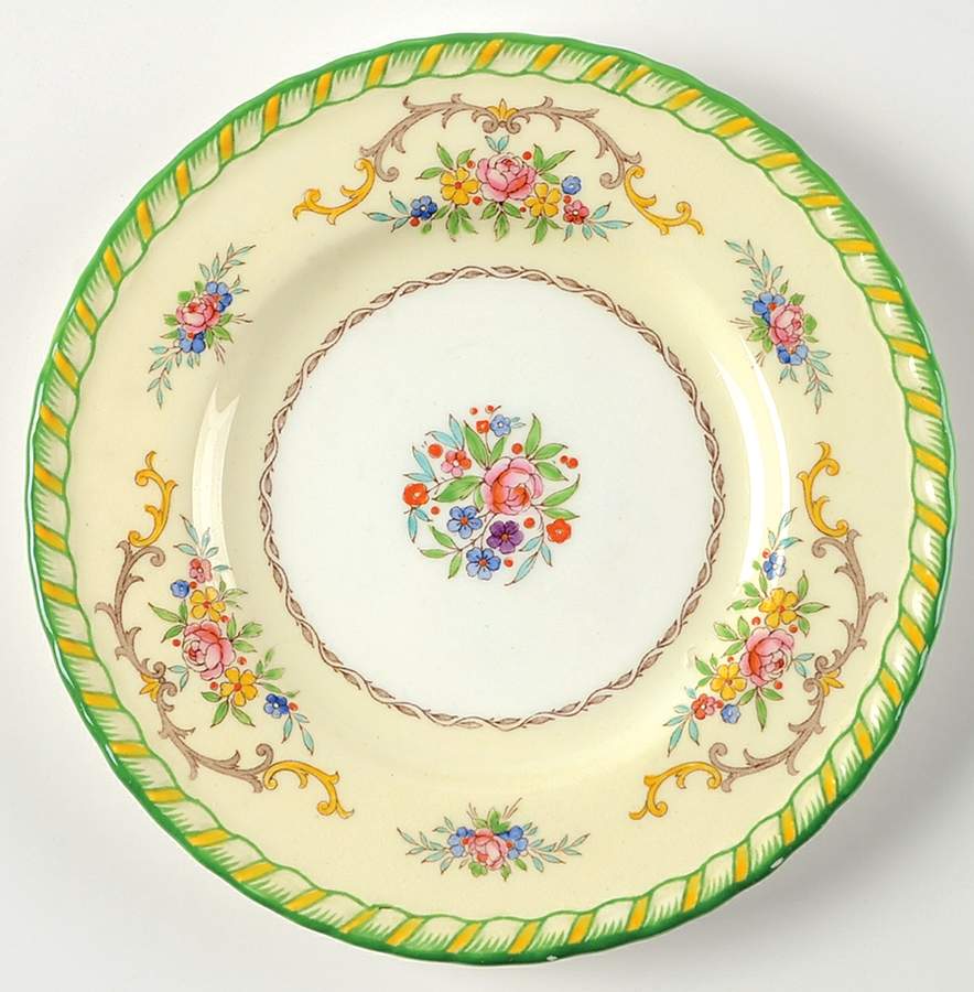 Lady Hamilton Bread & Butter Plate by Minton-1
