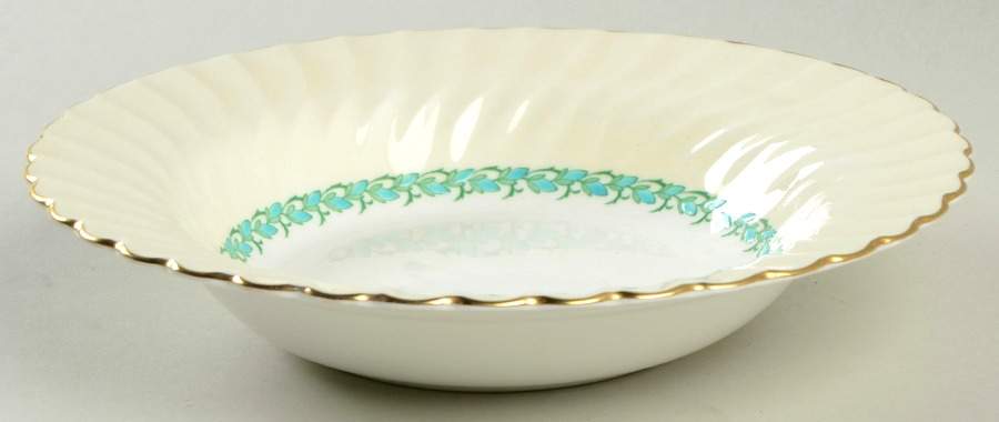 Lady Rodney (Cream Rim) Rim Soup Bowl by Minton-1