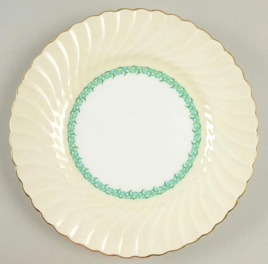 Lady Rodney (Cream Rim) Luncheon Plate by Minton-1
