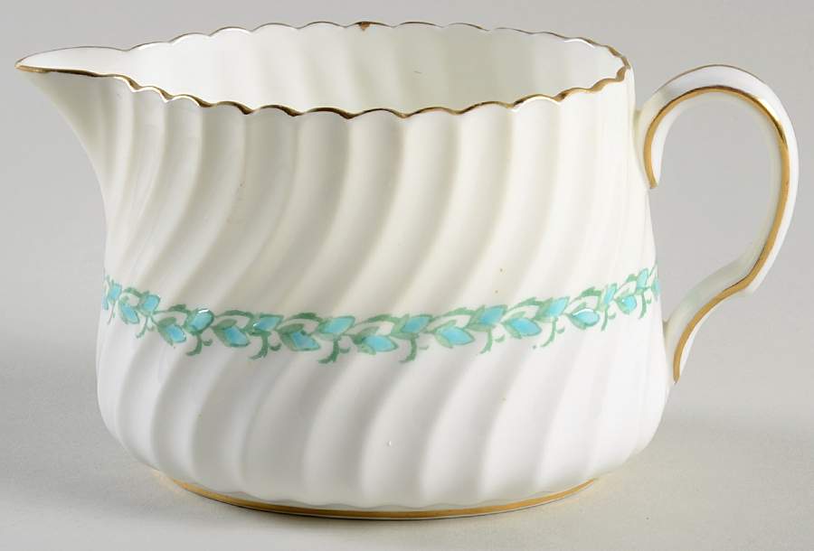 Lady Rodney (Cream Rim) Creamer by Minton-1