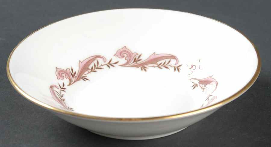 Laurentian Pink Fruit/Dessert (Sauce) Bowl by Minton-1