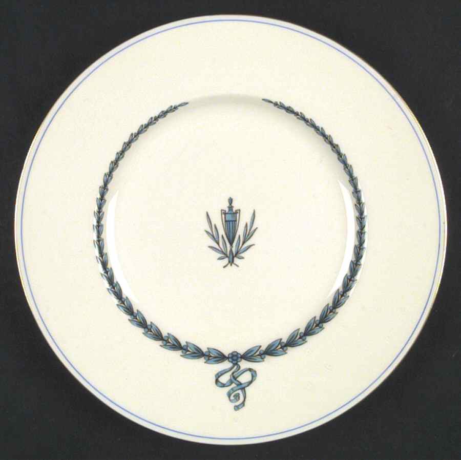 Leda Turquoise Dinner Plate by Minton-1