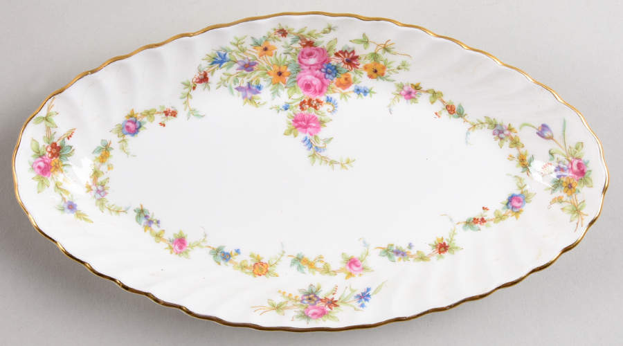Lorraine (#S560, White Border) Relish by Minton-1