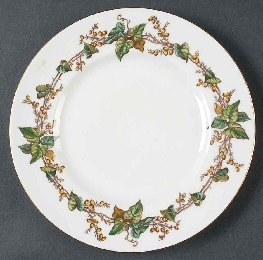 Lothian (Wreath Backstamp) Salad Plate by Minton-1
