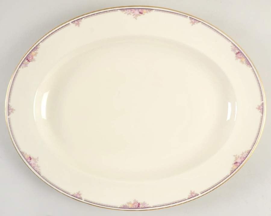Lyndhurst 13" Oval Serving Platter by Minton-1