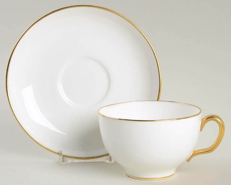 M23 Flat Cup & Saucer Set by Minton-1