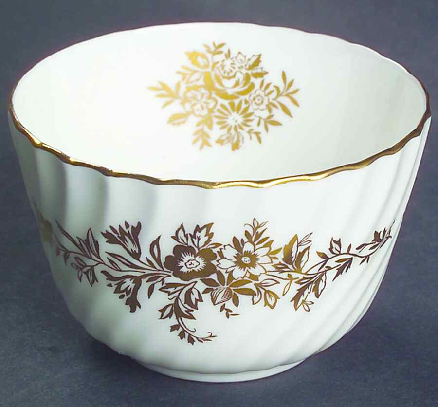 Marlow Gold Open Sugar Bowl by Minton-1