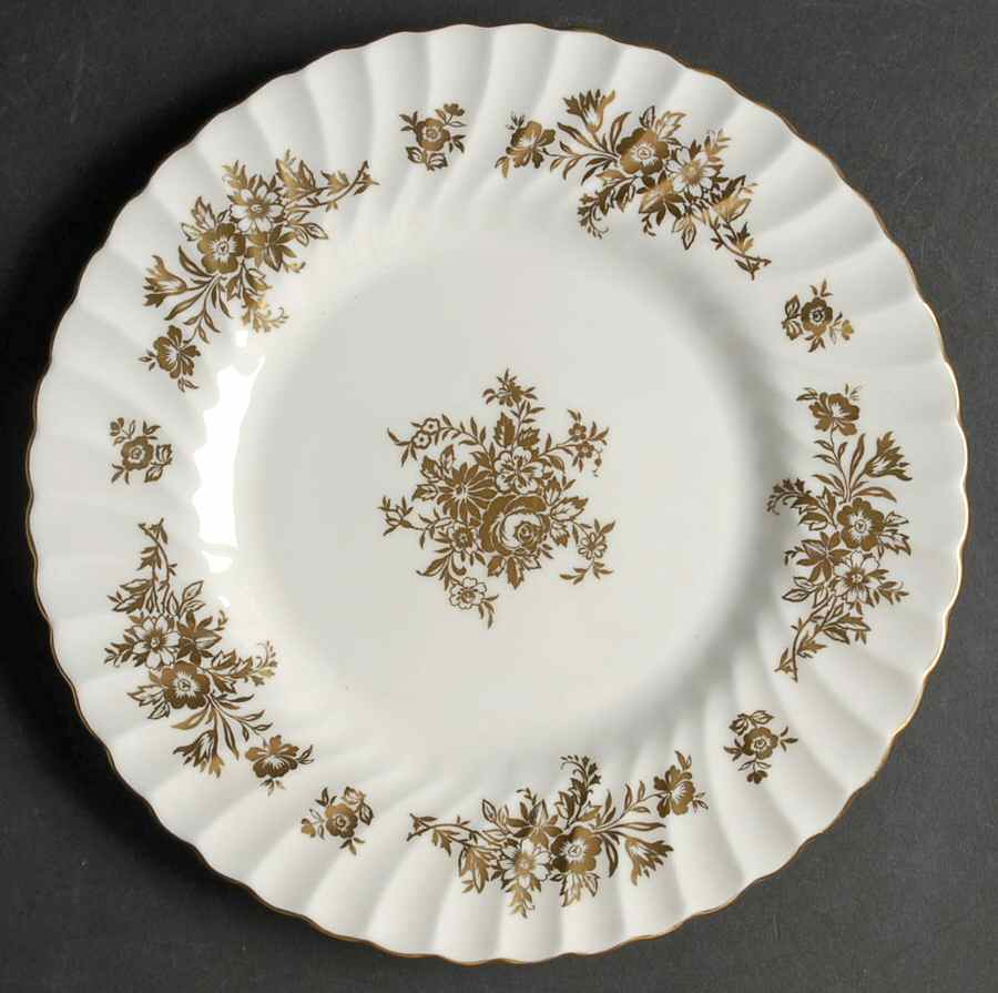 Marlow Gold Luncheon Plate by Minton-1