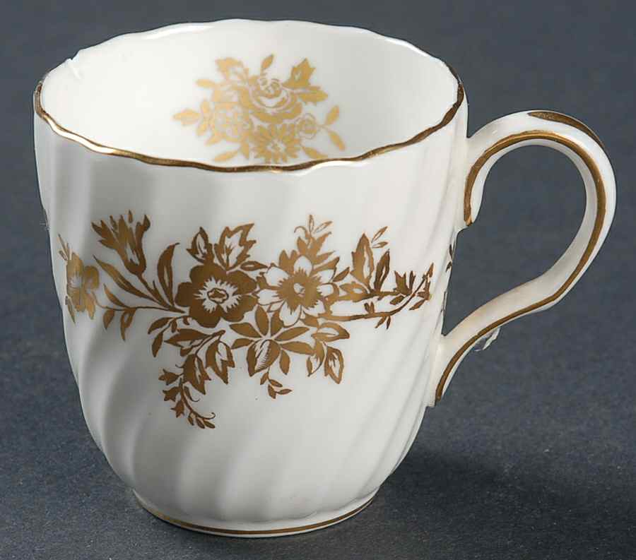 Marlow Gold Flat Demitasse Cup by Minton-1