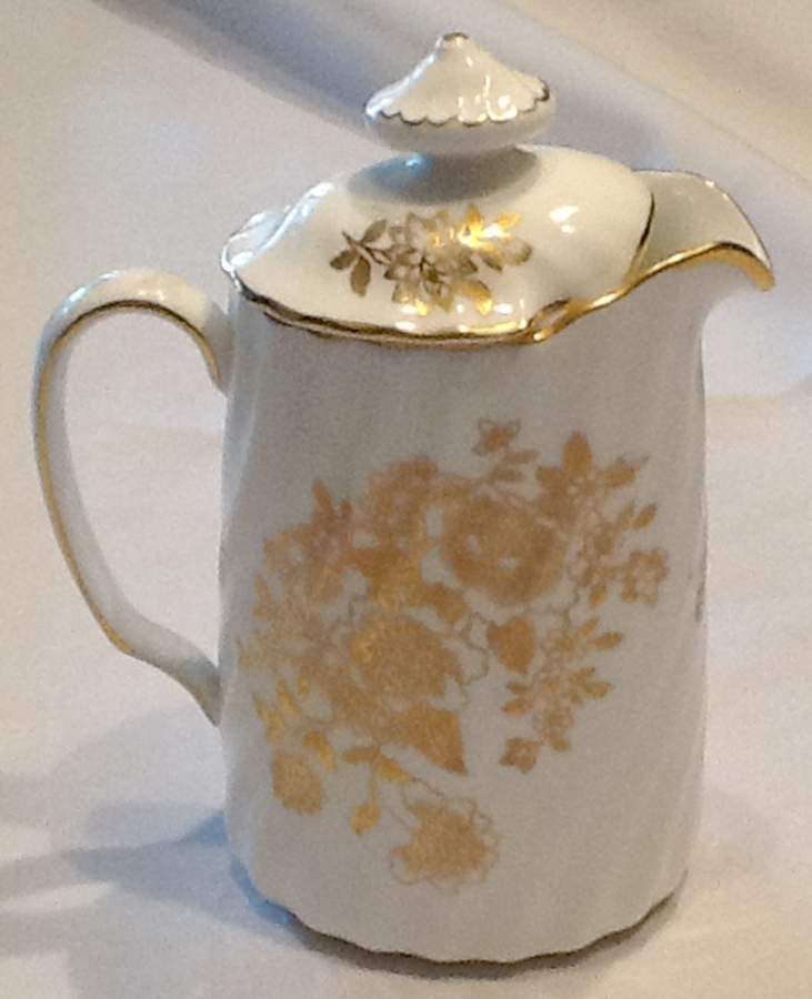 Marlow Gold Large Syrup with Lid by Minton-1
