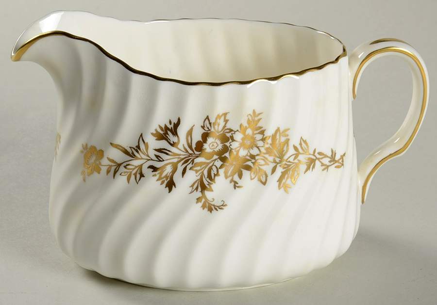 Marlow Gold Creamer by Minton-1