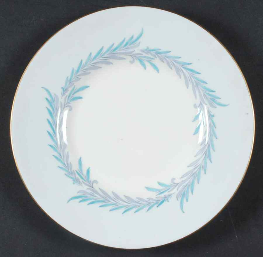 Malta Blue Luncheon Plate by Minton-1