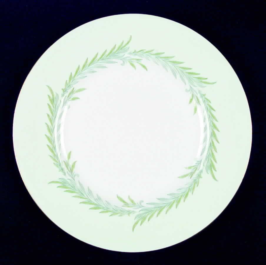 Malta Green Dinner Plate by Minton-1