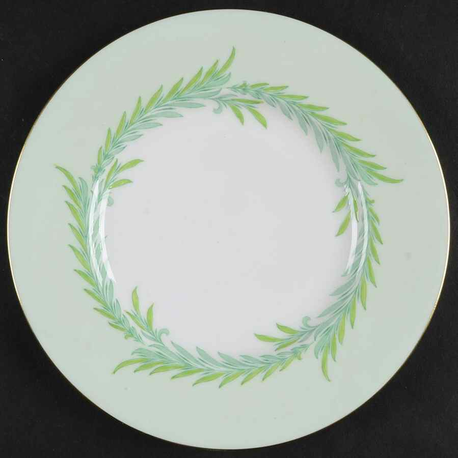 Malta Green Salad Plate by Minton-1