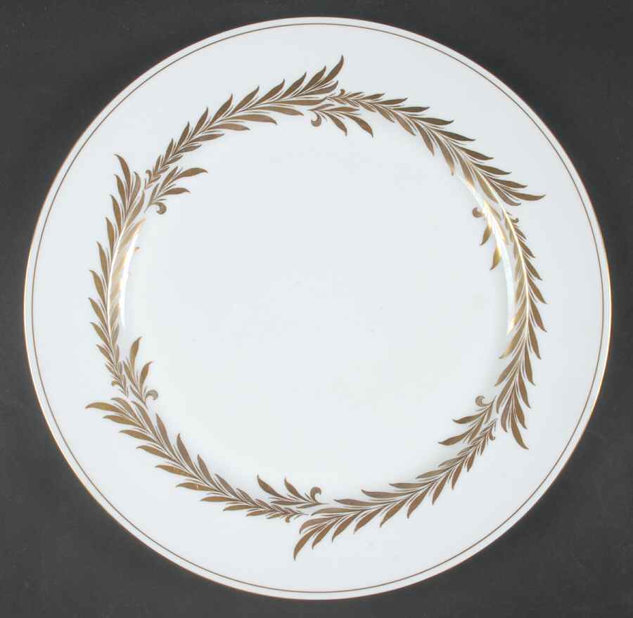 Malta Gold (H4901) 12" Chop Plate (Round Platter) by Minton-1