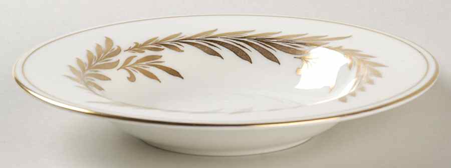 Malta Gold (H4901) Rim Fruit/Dessert (Sauce) Bowl by Minton-1