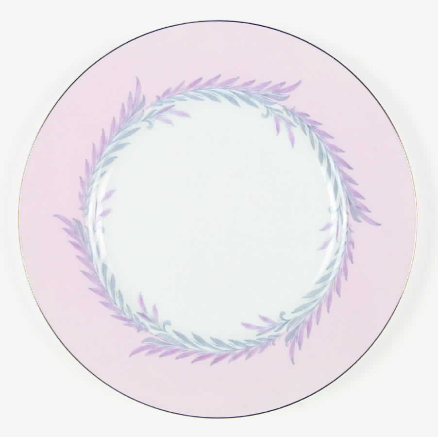 Malta Pink Dinner Plate by Minton-1