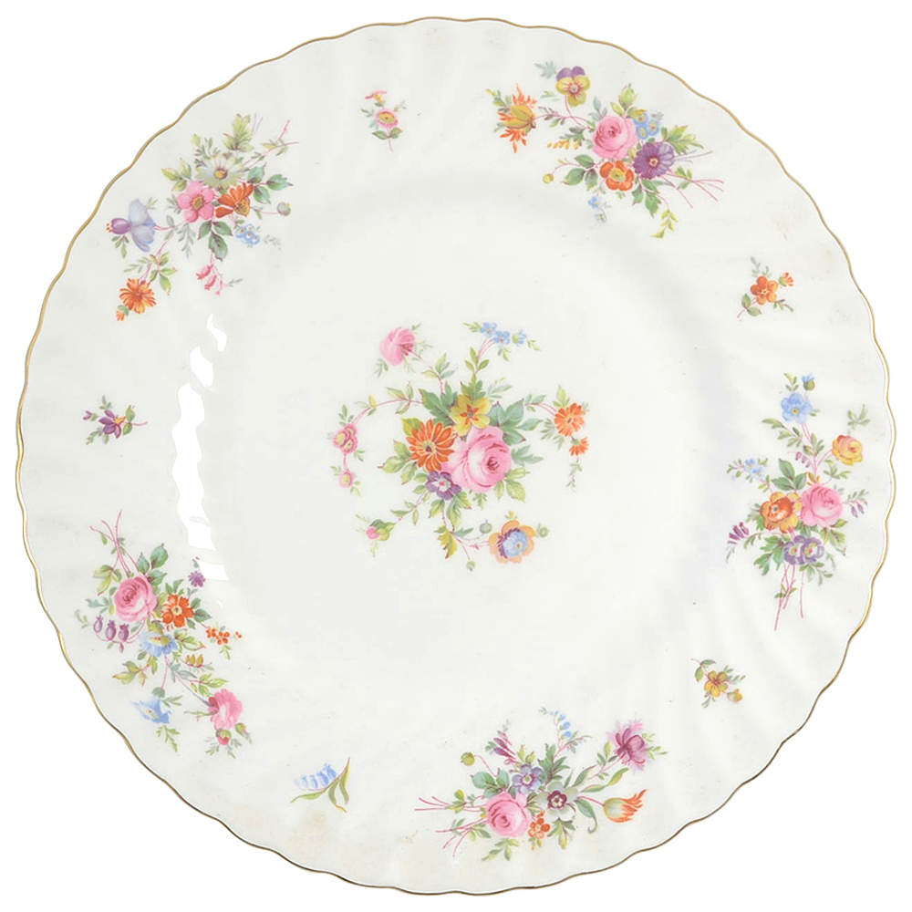 Marlow (Older, Globe Backstamp) Dinner Plate by Minton-1