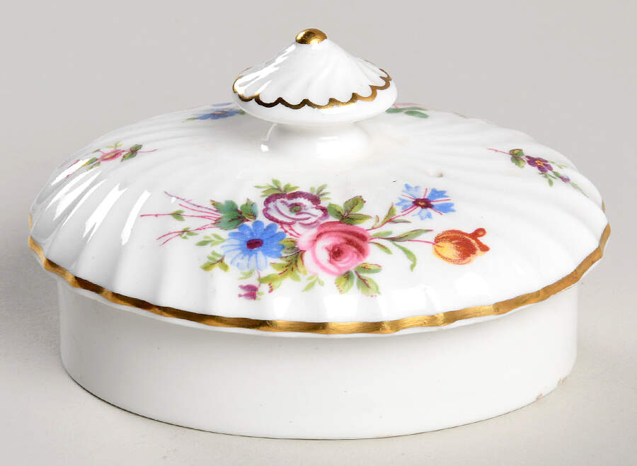 Marlow (Older, Globe Backstamp) Lid for Small Teapot by Minton-1