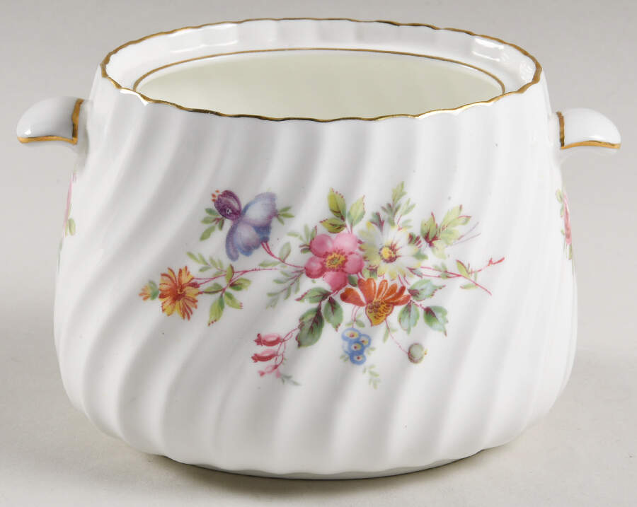 Marlow (Older, Globe Backstamp) Sugar Bowl No Lid by Minton-1