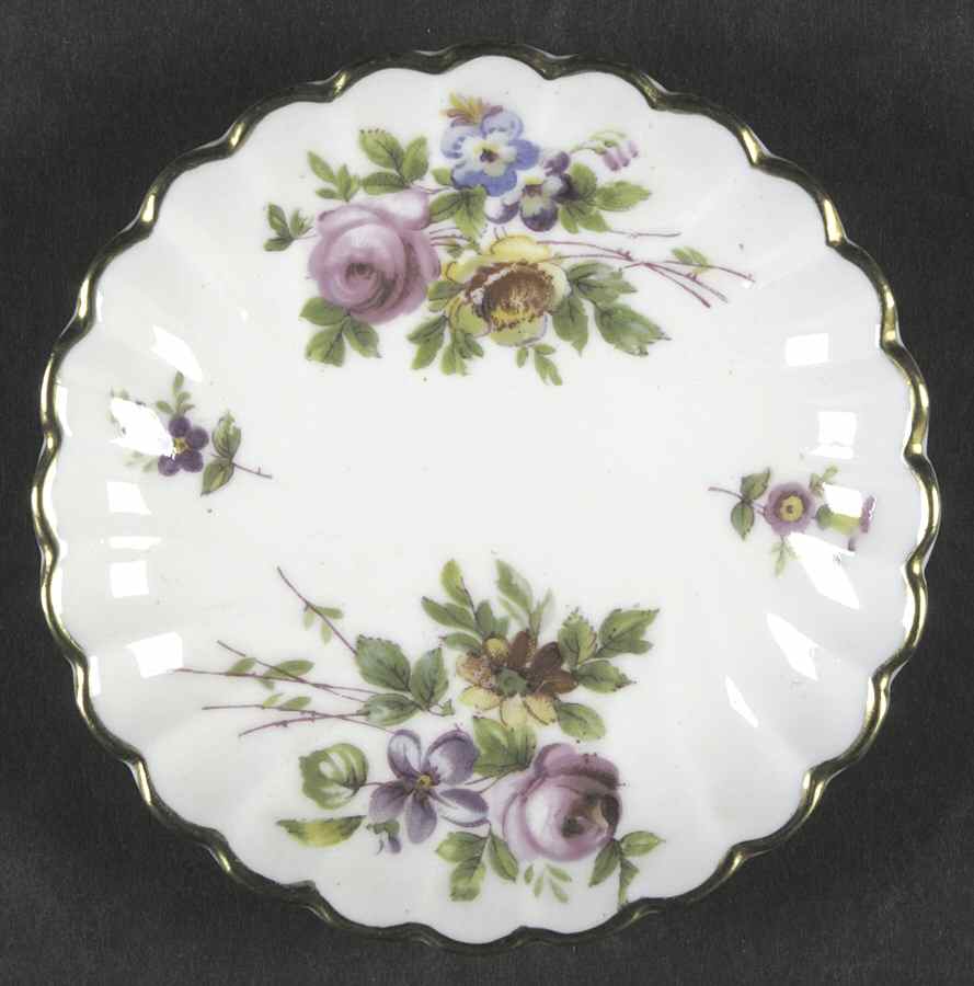 Marlow (Older, Globe Backstamp) Butter Pat by Minton-1