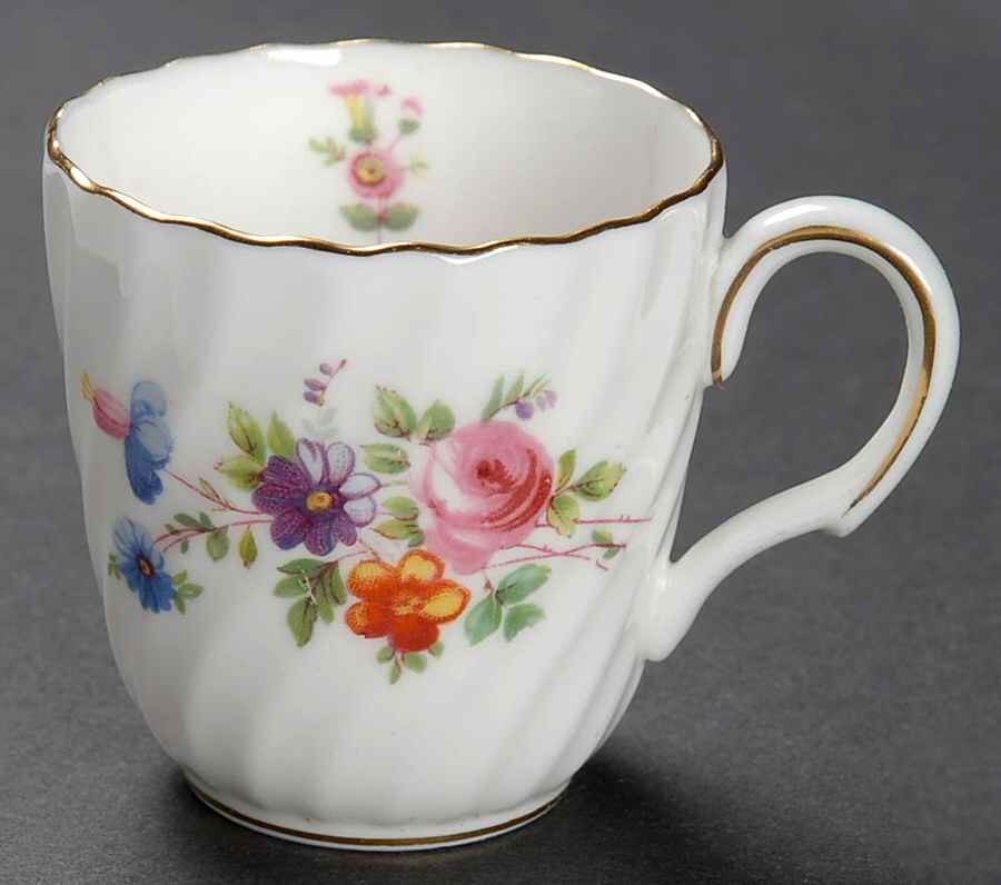 Marlow (Older, Globe Backstamp) Flat Demitasse Cup by Minton-1