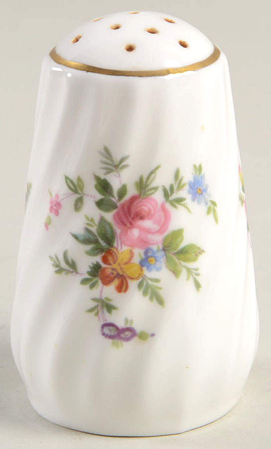 Marlow (Newer, Wreath Backstamp) Salt Shaker by Minton-1