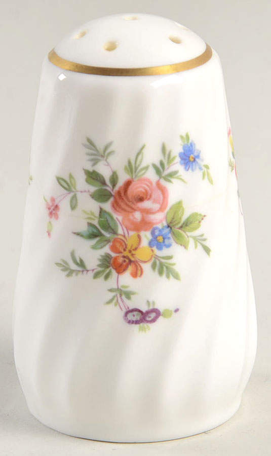 Marlow (Newer, Wreath Backstamp) Pepper Shaker by Minton-1