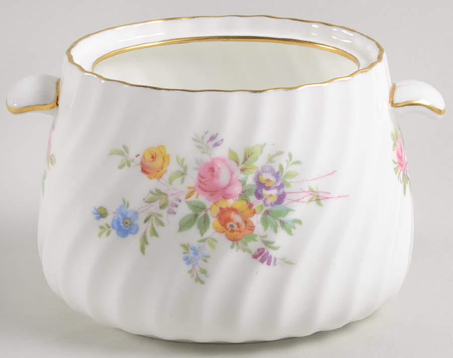 Marlow (Newer, Wreath Backstamp) Sugar Bowl No Lid by Minton-1