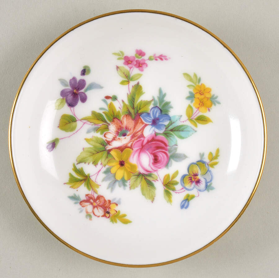 Marlow (Newer, Wreath Backstamp) Butter Pat by Minton-1