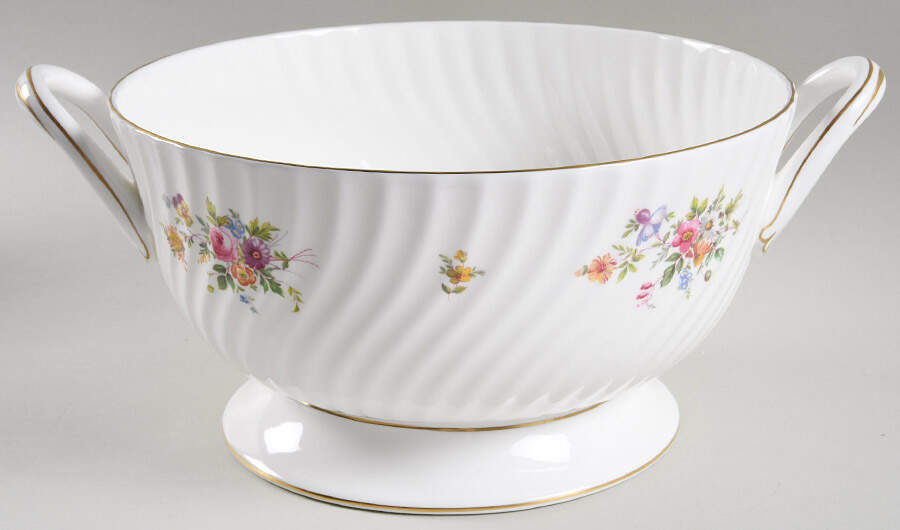 Marlow (Newer, Wreath Backstamp) Tureen No Lid by Minton-1