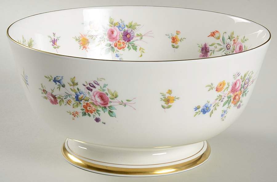 Marlow (Newer, Wreath Backstamp) 8" Round Vegetable Bowl by Minton-1
