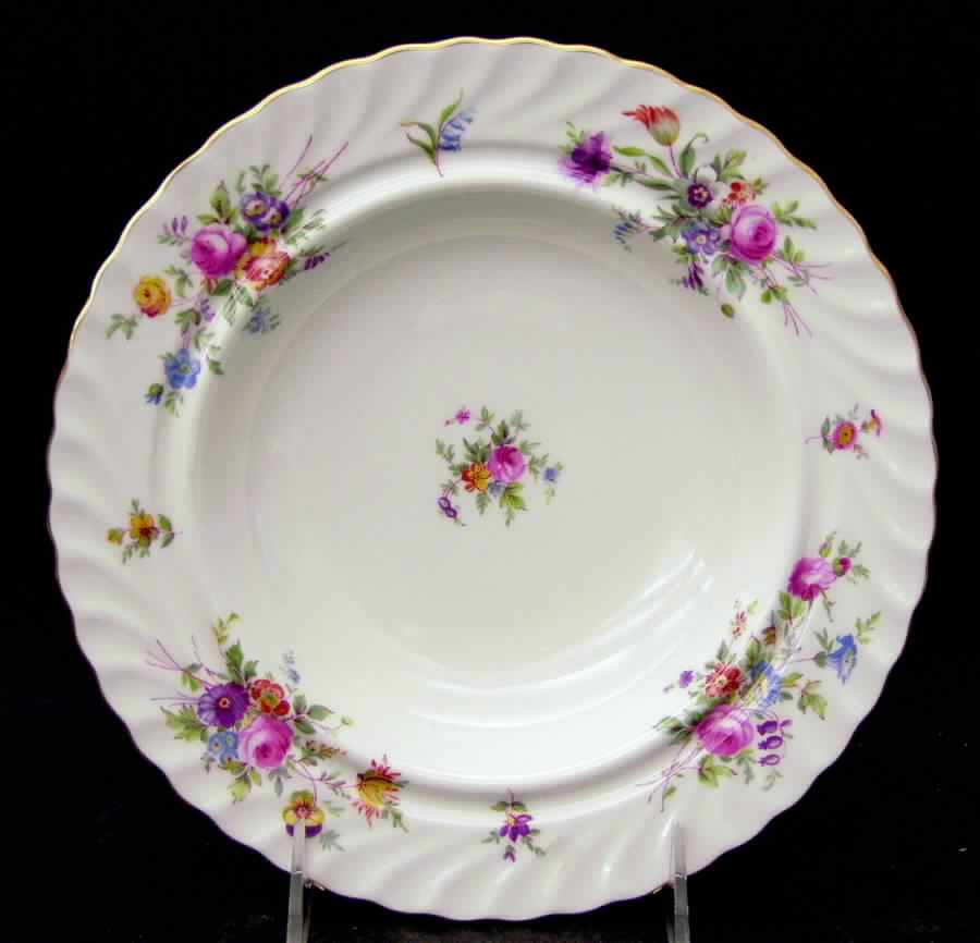 Marlow (Newer, Wreath Backstamp) Muffin Dish No Lid by Minton-1