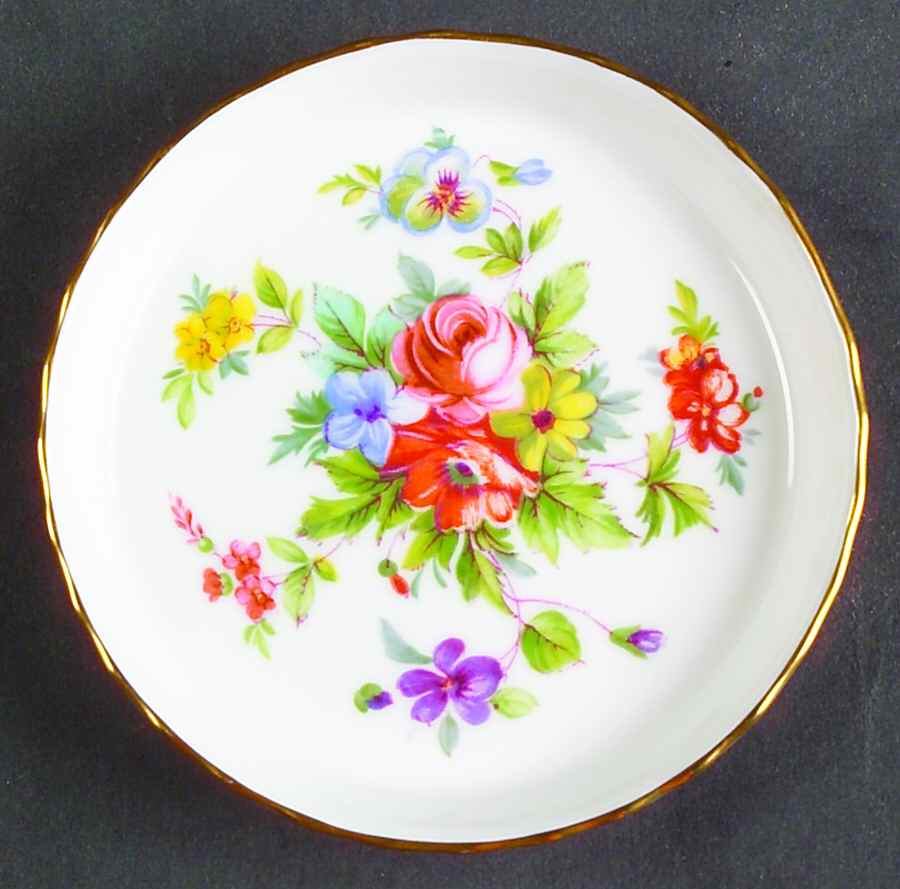 Marlow (Newer, Wreath Backstamp) Coaster by Minton-1