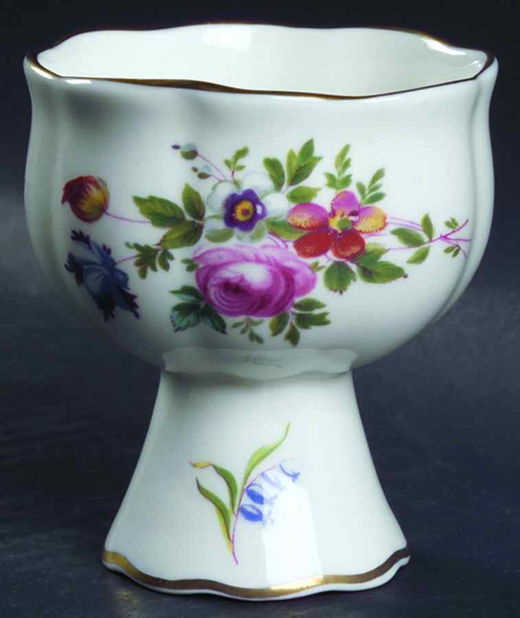 Marlow (Newer, Wreath Backstamp) 3" Candlestick by Minton-1