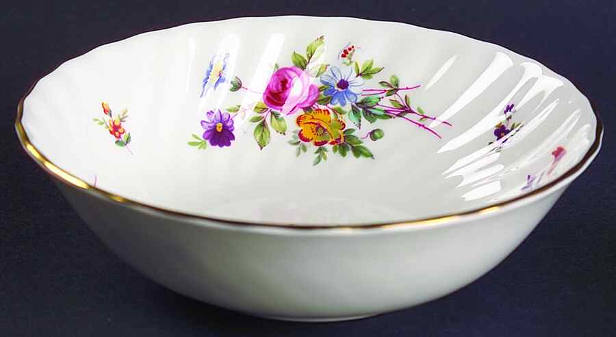 Marlow (Newer, Wreath Backstamp) Oatmeal Bowl by Minton-1
