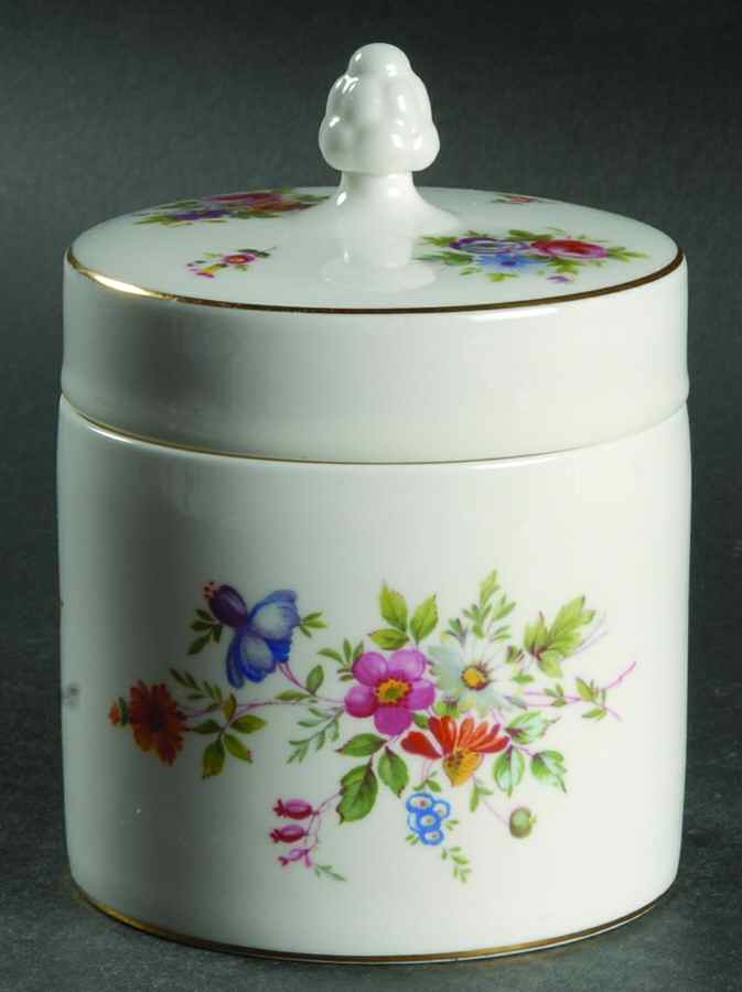 Marlow (Newer, Wreath Backstamp) Medium Candy Box by Minton-1