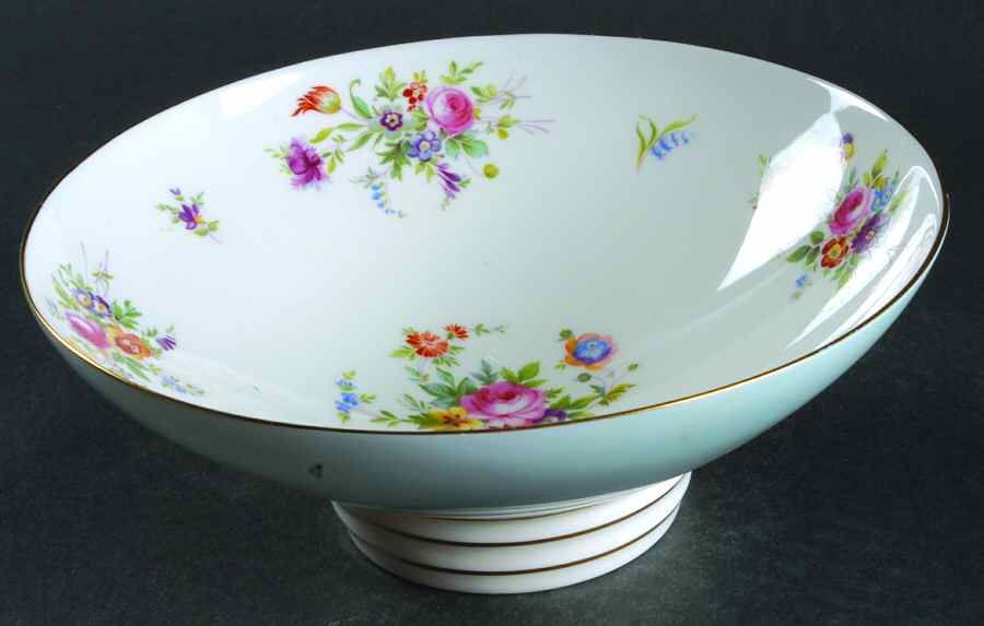 Marlow (Newer, Wreath Backstamp) 8" Isis Bowl by Minton-1