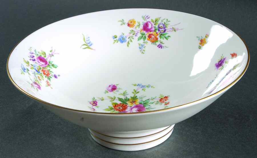 Marlow (Newer, Wreath Backstamp) Isis Bowl by Minton-1
