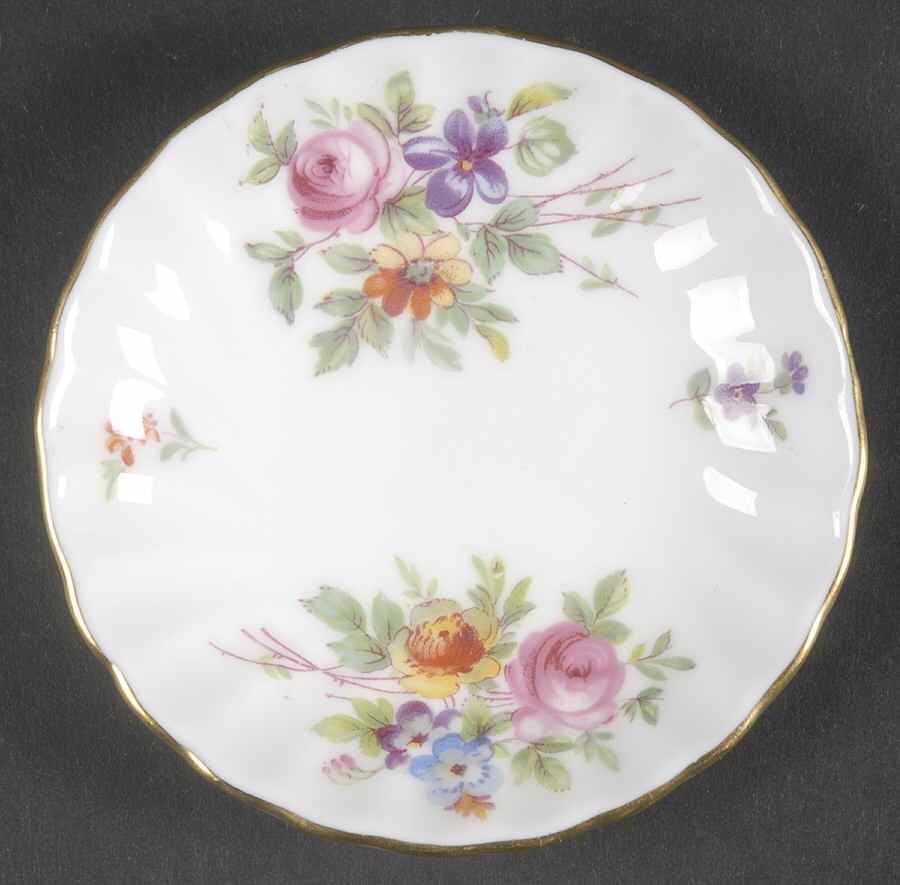 Marlow (Newer, Wreath Backstamp) Butter Pat by Minton-1