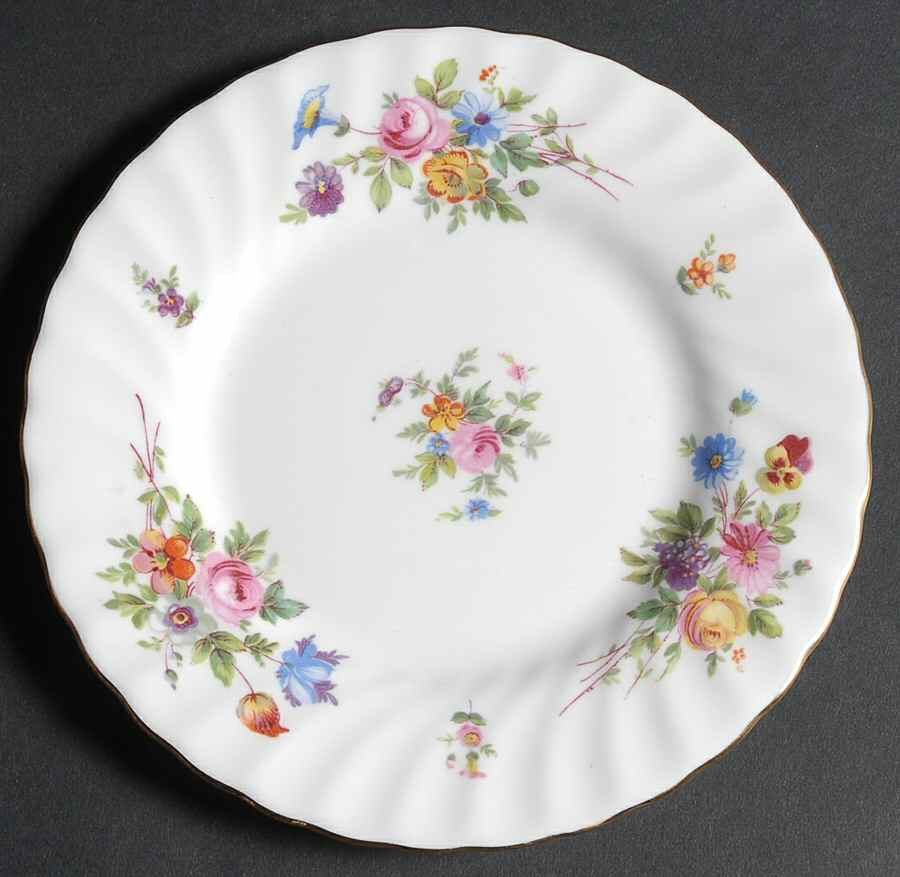 Marlow (Newer, Wreath Backstamp) Bread & Butter Plate by Minton-1