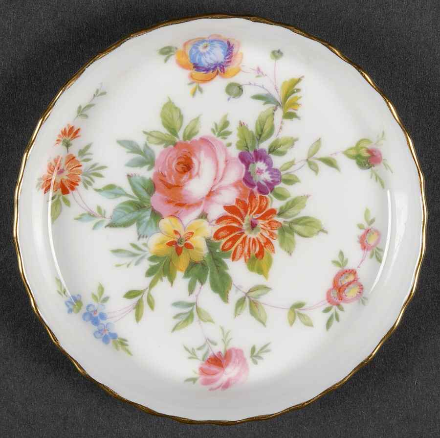 Marlow (Newer, Wreath Backstamp) Coaster by Minton-1