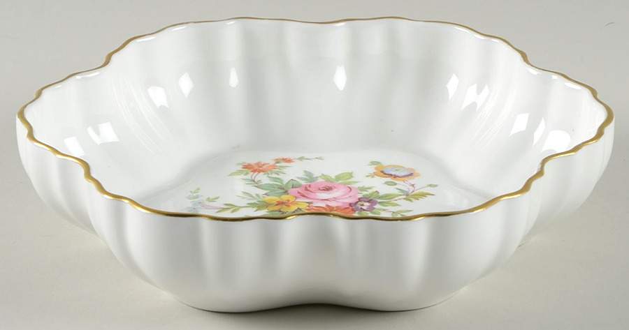 Marlow (Newer, Wreath Backstamp) 7" Sweet Meat Dish by Minton-1